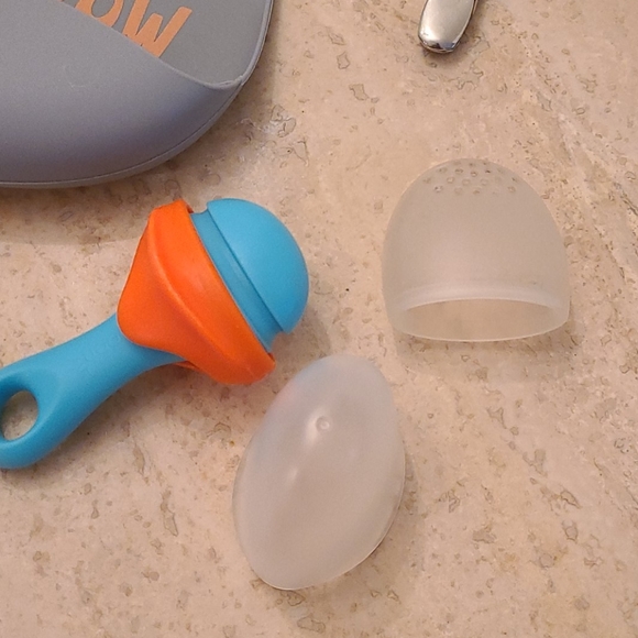 Baby Self Feeder, Pacifiers and Clips, & Bib - Picture 11 of 11